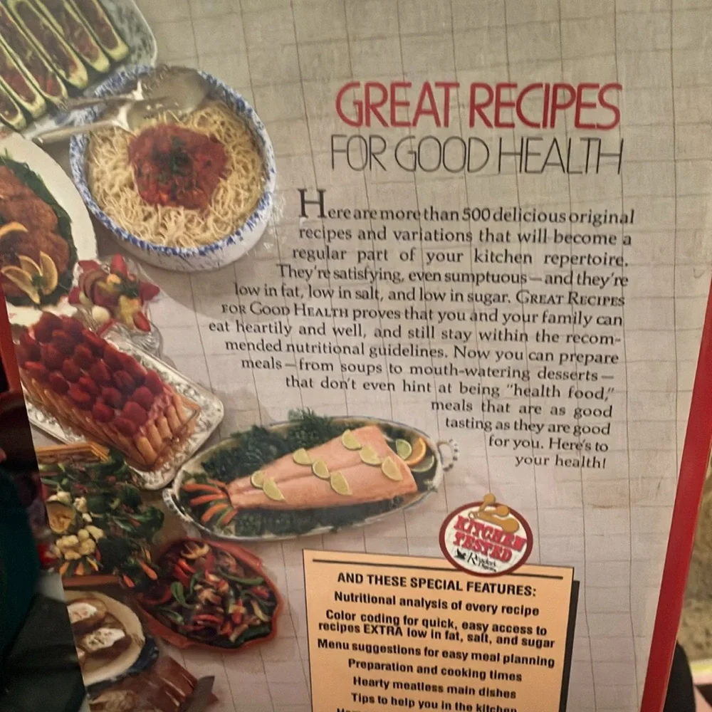 Great recipes for good health